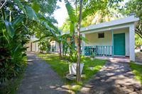 Garden of the Hotel ROCKY S ROCK AND BLUES - Sosua - Dominican Republic